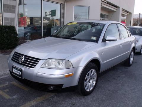 Silverstone Grey Metallic Volkswagen Passat GLS Sedan.  Click to enlarge.