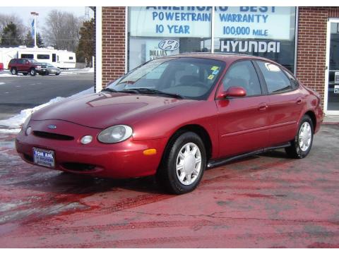 Toreador Red Metallic Ford Taurus GL. Click to enlarge. Toreador Red Metallic Ford Taurus GL. Click to enlarge.