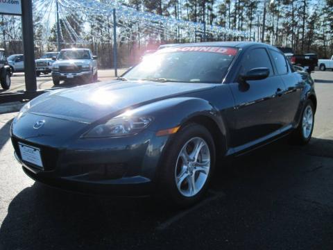 Phantom Blue Mica Mazda RX-8 .  Click to enlarge.