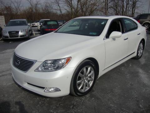 Starfire Pearl Lexus LS 460.  Click to enlarge.