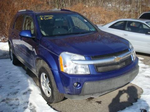 Laser Blue Metallic Chevrolet Equinox LT.  Click to enlarge.