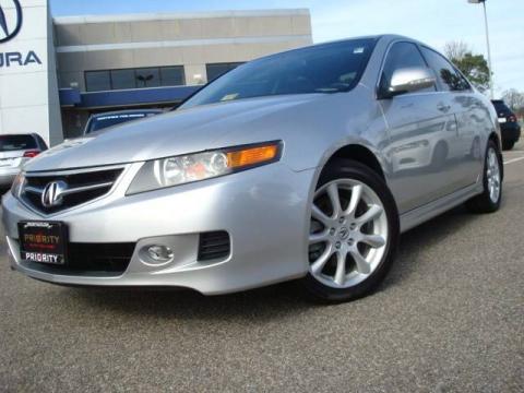Alabaster Silver Metallic Acura TSX Sedan.  Click to enlarge.