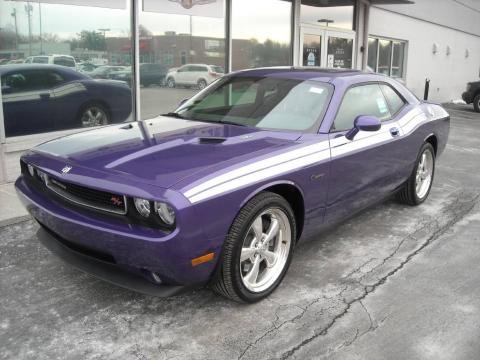 Plum Crazy Purple Pearl Dodge Challenger R/T Classic.  Click to enlarge.