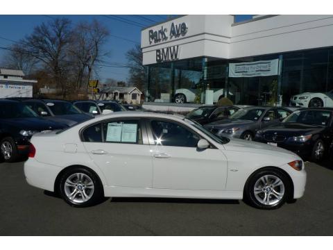 Alpine White BMW 3 Series 328i Sedan.  Click to enlarge.