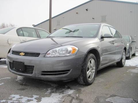 Dark Silver Metallic Chevrolet Impala LS.  Click to enlarge.