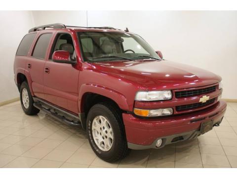 Sport Red Metallic Chevrolet Tahoe Z71 4x4.  Click to enlarge.