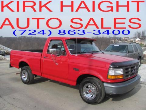 Red Ford F150 XL Regular Cab. Click to enlarge. Red Ford F150 XL Regular Cab. Click to enlarge.