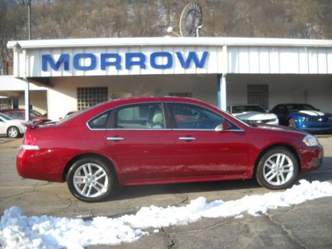 Red Jewel Tintcoat Chevrolet Impala LTZ.  Click to enlarge.