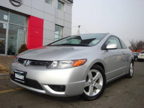 Galaxy Gray Metallic Honda Civic EX Coupe.  Click to enlarge.