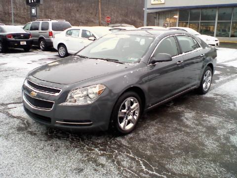 Dark Gray Metallic Chevrolet Malibu LT Sedan.  Click to enlarge.