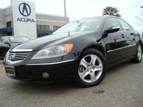 Nighthawk Black Pearl Acura RL 3.5 AWD Sedan.  Click to enlarge.