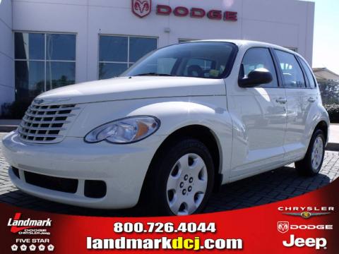 Cool Vanilla White Chrysler PT Cruiser .  Click to enlarge.