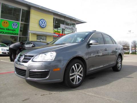 Platinum Grey Metallic Volkswagen Jetta TDI Sedan.  Click to enlarge.