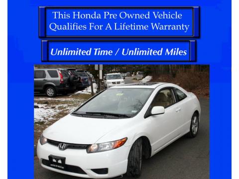 Taffeta White Honda Civic EX Coupe.  Click to enlarge.