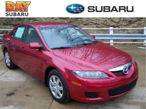 Velocity Red Mica Mazda MAZDA6 i Sedan.  Click to enlarge.