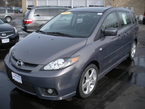 Galaxy Gray Mica Mazda MAZDA5 Sport.  Click to enlarge.
