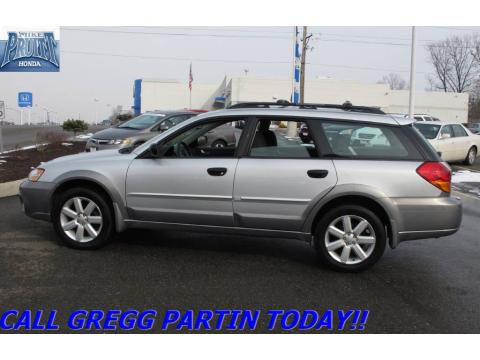 Brilliant Silver Metallic Subaru Outback 2.5i Wagon.  Click to enlarge.