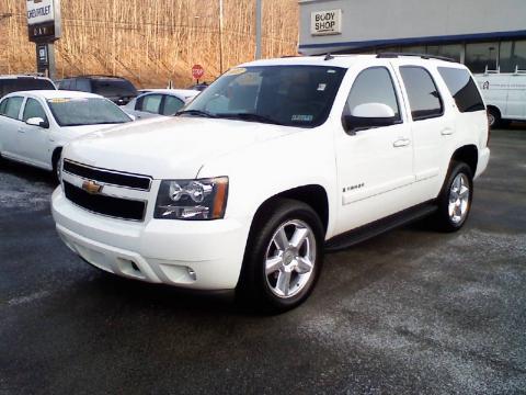 Summit White Chevrolet Tahoe LT 4x4.  Click to enlarge.