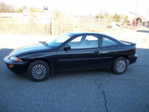 Black Chevrolet Cavalier Coupe.  Click to enlarge.