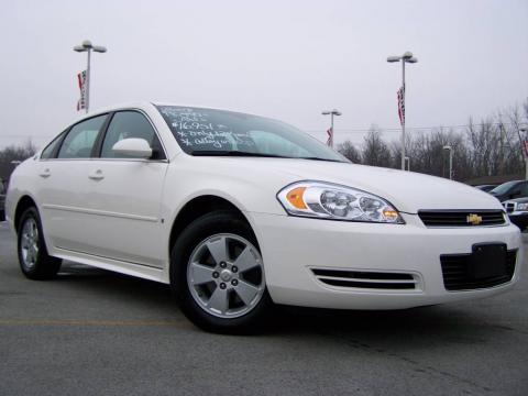 White Chevrolet Impala LT.  Click to enlarge.