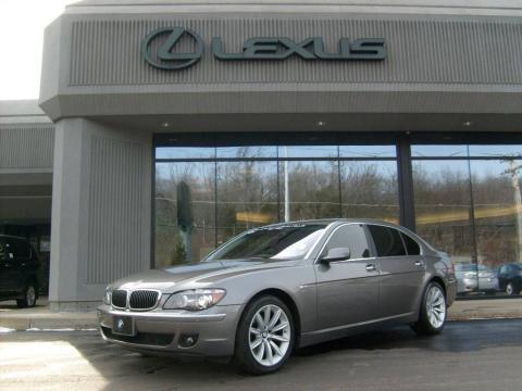 Titanium Grey Metallic BMW 7 Series 750Li Sedan.  Click to enlarge.