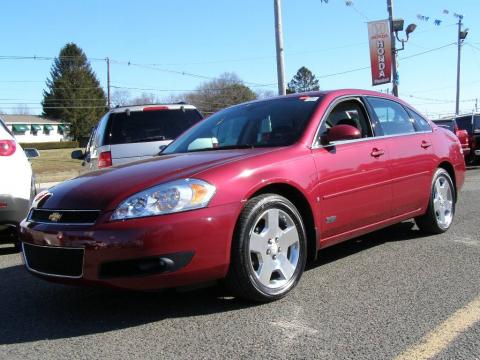 Sport Red Metallic Chevrolet Impala SS.  Click to enlarge.