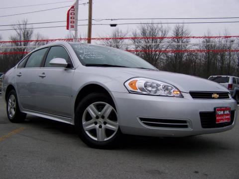 Silver Ice Metallic Chevrolet Impala LS.  Click to enlarge.
