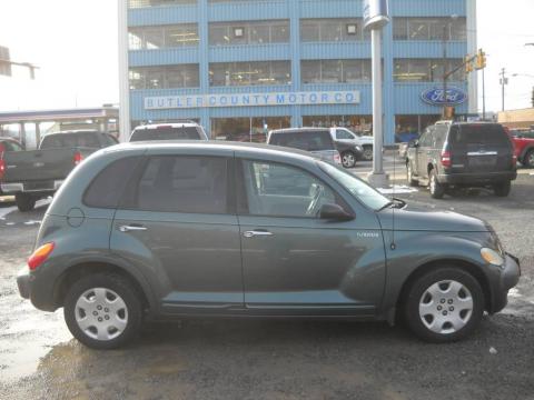 Onyx Green Pearl Chrysler PT Cruiser .  Click to enlarge.