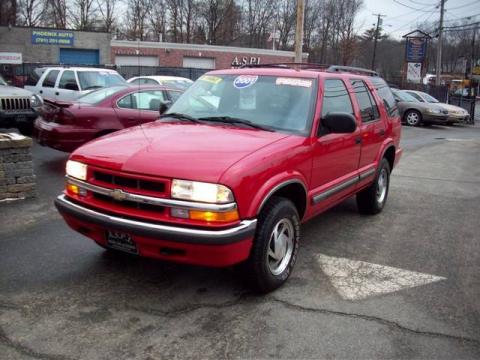 Victory Red Chevrolet Blazer LS 4x4.  Click to enlarge.