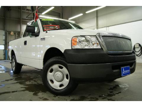 Oxford White Ford F150 XL Regular Cab.  Click to enlarge.
