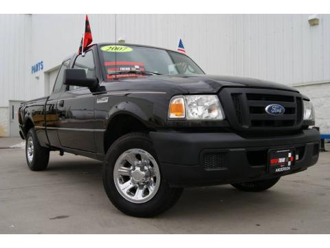 Black Ford Ranger XLT SuperCab. Click to enlarge. Black Ford Ranger XLT SuperCab. Click to enlarge.