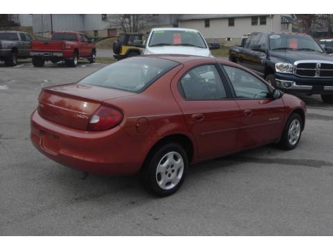 Salsa Red Pearlcoat Dodge Neon Highline.  Click to enlarge.