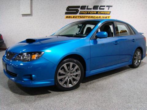WR Blue Mica Subaru Impreza WRX Sedan.  Click to enlarge.