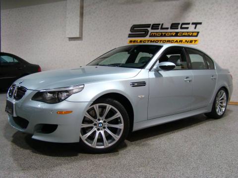 Silverstone Metallic BMW M5 Sedan.  Click to enlarge.