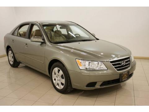 Natural Khaki Green Hyundai Sonata GLS.  Click to enlarge.