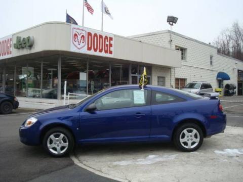 Laser Blue Metallic Chevrolet Cobalt LS Coupe.  Click to enlarge.