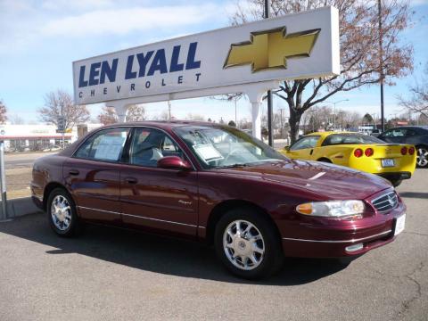 Dark Carmine Red Metallic Buick Regal LS.  Click to enlarge.