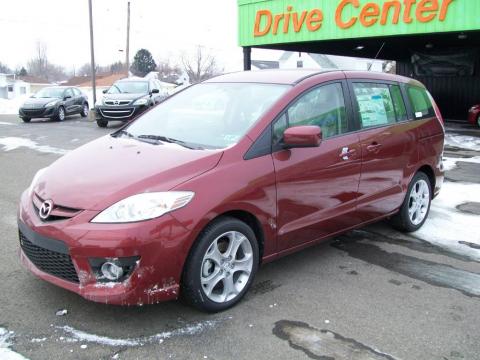 Copper Red Mica Mazda MAZDA5 Sport.  Click to enlarge.