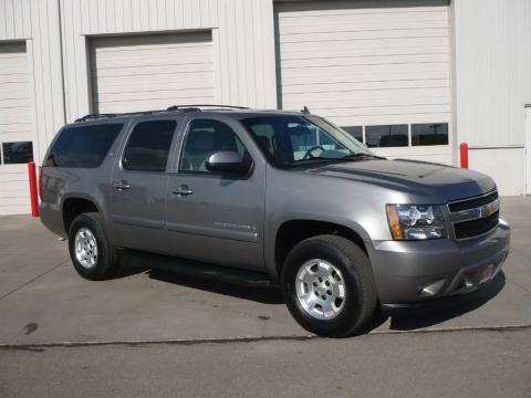 Greystone Metallic Chevrolet Suburban LT 4x4.  Click to enlarge.