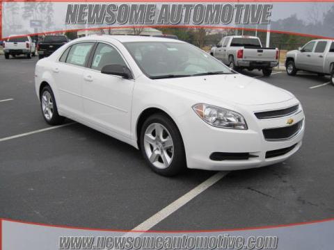 Summit White Chevrolet Malibu LS Sedan. Click to enlarge. Summit White Chevrolet Malibu LS Sedan. Click to enlarge.