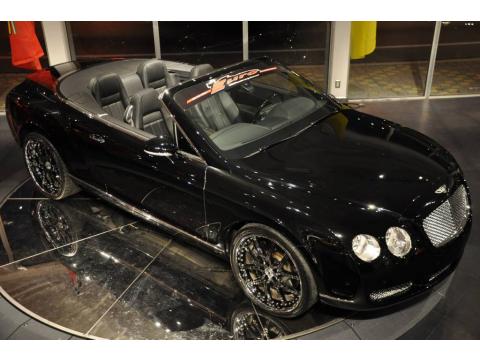 Diamond Black Bentley Continental GTC .  Click to enlarge.