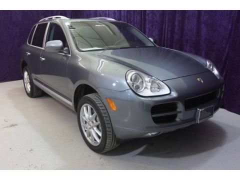 Titanium Metallic Porsche Cayenne S.  Click to enlarge.