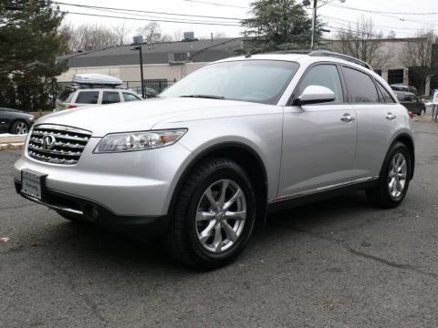 Liquid Platinum Metallic Infiniti FX 35 AWD.  Click to enlarge.