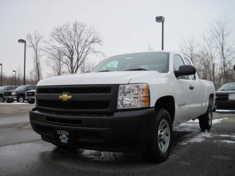 Summit White Chevrolet Silverado 1500 Extended Cab. Click to enlarge. Summit White Chevrolet Silverado 1500 Extended Cab. Click to enlarge.