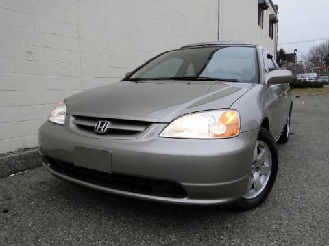 Shoreline Mist Metallic Honda Civic EX Coupe.  Click to enlarge.