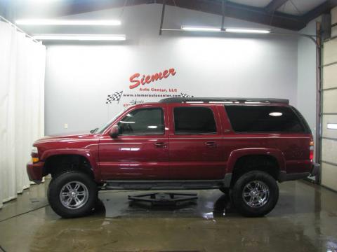 Sport Red Metallic Chevrolet Suburban 1500 Z71 4x4. Click to enlarge. Sport Red Metallic Chevrolet Suburban 1500 Z71 4x4. Click to enlarge.