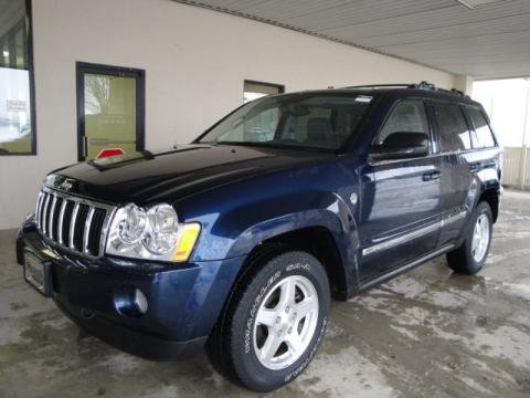 Midnight Blue Pearl Jeep Grand Cherokee Limited 4x4.  Click to enlarge.