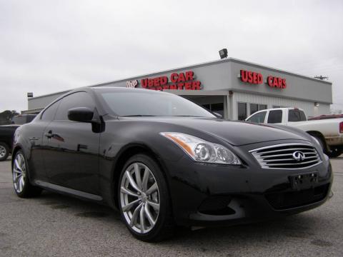 Black Obsidian Infiniti G 37 S Sport Coupe.  Click to enlarge.