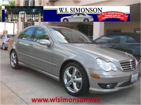 Pewter Metallic Mercedes-Benz C 230 Sport.  Click to enlarge.