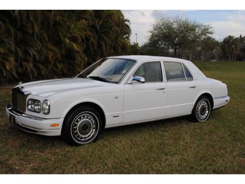 Porcelain White Rolls-Royce Silver Seraph .  Click to enlarge.